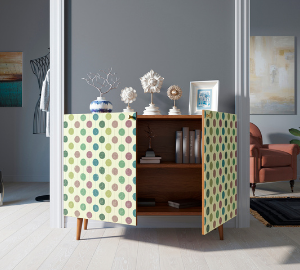 Комод "Berber" две дверки 24 принт арт BB04/Print_24