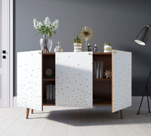 Комод "Berber" три дверки 15 принт арт BB01/Print_15