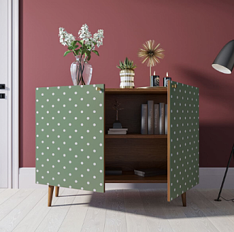 Комод "Berber" две дверки 12 принт арт BB04/Print_12