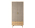 Шкаф двухстворчатый  с ящиками "Line" R26/beige