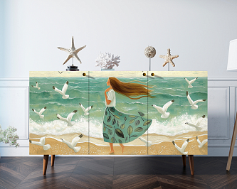 Комод "Berber" три дверки арт BB01/Art10