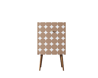 Комод на высоких ножках "Berber" 17 принт арт BB09/Print_17