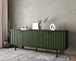 Комод две дверки и четыре ящика "Emerson" арт EM19/green/L