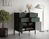 Большой комод с четырьмя ящиками и дверками "Nicole" NLN17G