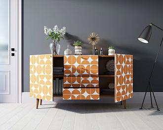Комод "Berber" с ящиками 14 принт арт BB14/Print_14