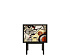 Тумбочка с двумя ящиками "Emerson" by Kandinsky арт EM16/Print_01