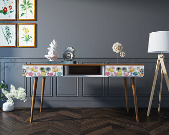 Стол рабочий "Berber" принт 3 арт BB18/Print_03