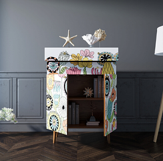 Комод "Berber" большой  арт BB12/Print_03