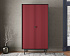 Шкаф двухдверный "Emerson" арт EM091/red/L