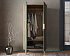 Шкаф малый двухстворчатый "Line" R24/browngrey
