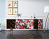 Комод "Berber" удлиненный с бутылочницей 2 принт арт BB15/Print_02