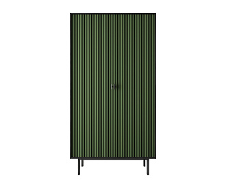 Шкаф двухдверный "Emerson" арт EM091/green/L