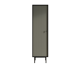 Шкаф c одной дверкой "Emerson" арт EM101/gray/L
