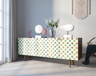 Комод "Berber" удлиненный принт 24 арт BB11/Print_24