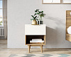 Тумбочка с верхним ящиком "Line" LN10/GR1/beige