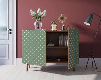 Комод "Berber" две дверки 12 принт арт BB04/Print_12