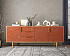 Комод "Line" удлиненный R25/red