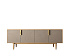 Комод под TV с четыремя дверками "Line" R21/beige