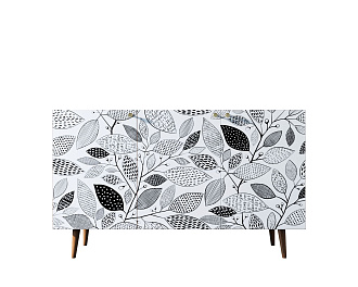 Комод "Berber" три дверки 09 принт арт BB01/Print_09