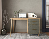Стол рабочий "Line" одной тумбой R23/browngrey