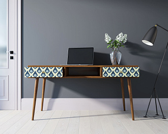 Стол рабочий "Berber" принт 13 арт BB18/Print_13