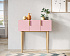 Консоль с тремя дверками "Line" LN15/GR1/pink