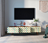 Комод "Berber" с ящиками низкий под TV принт 24 арт BB19/Print_24