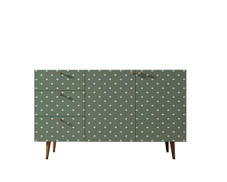 Комод "Berber" с двумя дверками и ящиками принт 12 арт BB17/Print_12