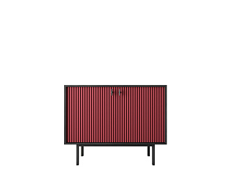 Комод с двумя дверками "Emerson" арт EM02/red/L