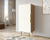 Вертикальный комод с двумя дверками "Line" LN05/GR1/beige