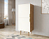 Вертикальный комод с двумя дверками "Line" LN05/GR1/beige